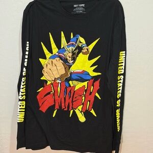 Hot Topic Black My Hero Academia Tee